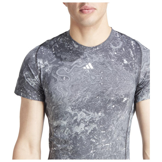 Adidas Ανδρική κοντομάνικη μπλούζα TF AOP Tee